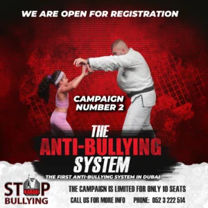 the anti bullying system in dubai MMA training classes for kids